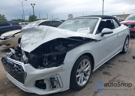 2023 Audi A5 Cabriolet Premium 45 Tfsi S Line Quattro S Tronic from USA, damaged, VIN WAU3AGF58PN004720